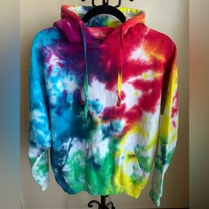 Multicolor Tie-Dye Sweater